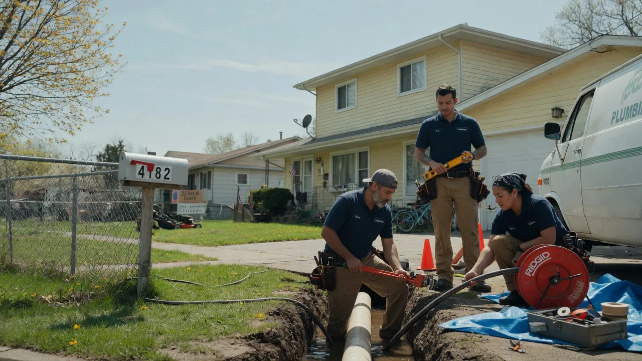 Gas Line Repair in Saint Louisville, OH near me
